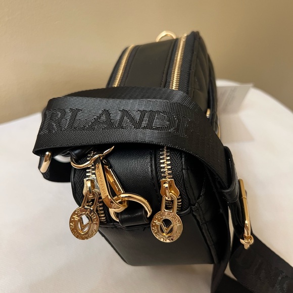 Valentino Orlandi Double Zipper quilted Crossbody NWT - Picture 9 of 9